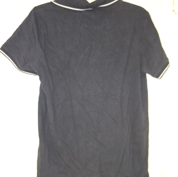 Nickel & Iron Polo Shirt Adult Small Black Casual Athletic Stretch Golf Mens - Picture 2 of 3